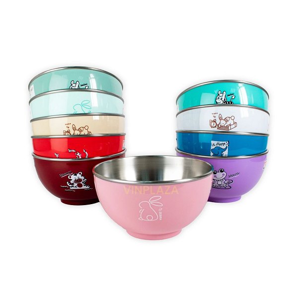 Tô inox cách nhiệt zebra thailand cao cấp darling 15cm - 135202