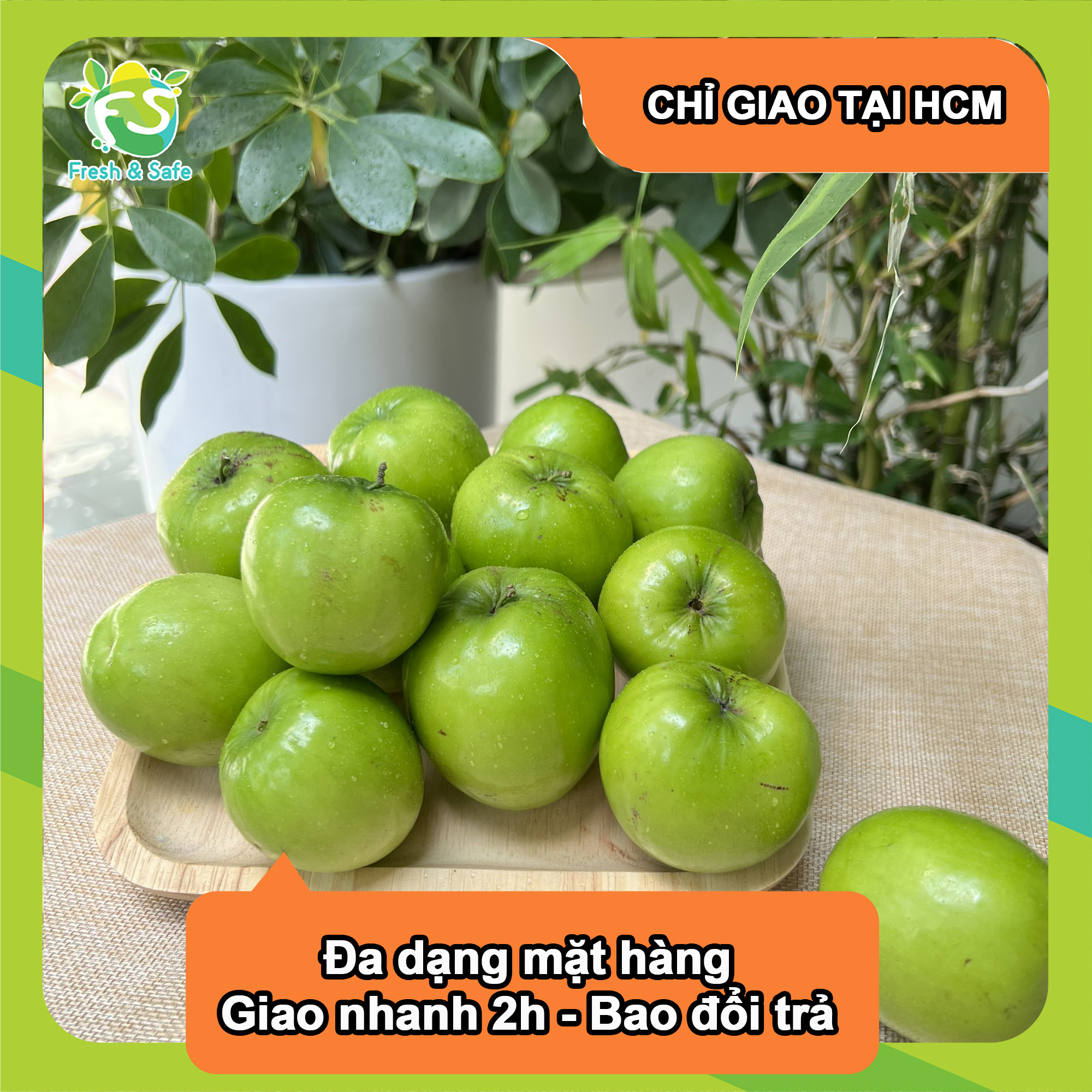 Táo xanh việt nam - 1kg