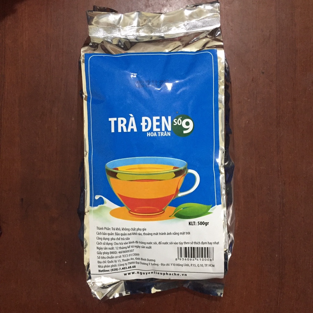 Trà đen số 9.nguyên liệu làm trà sữa 500g