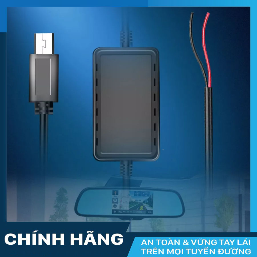 Nguồn sạc C200 đấu ắc quy ACC cho camera hành trình ô tô