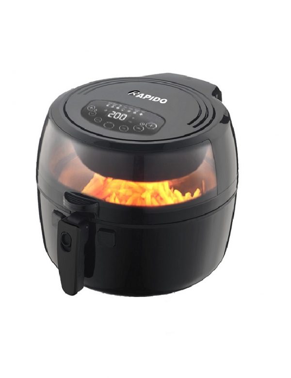 Nồi chiên không dầu Rapido 6.5L, RAF-6.5D (điều khiển điện tử)