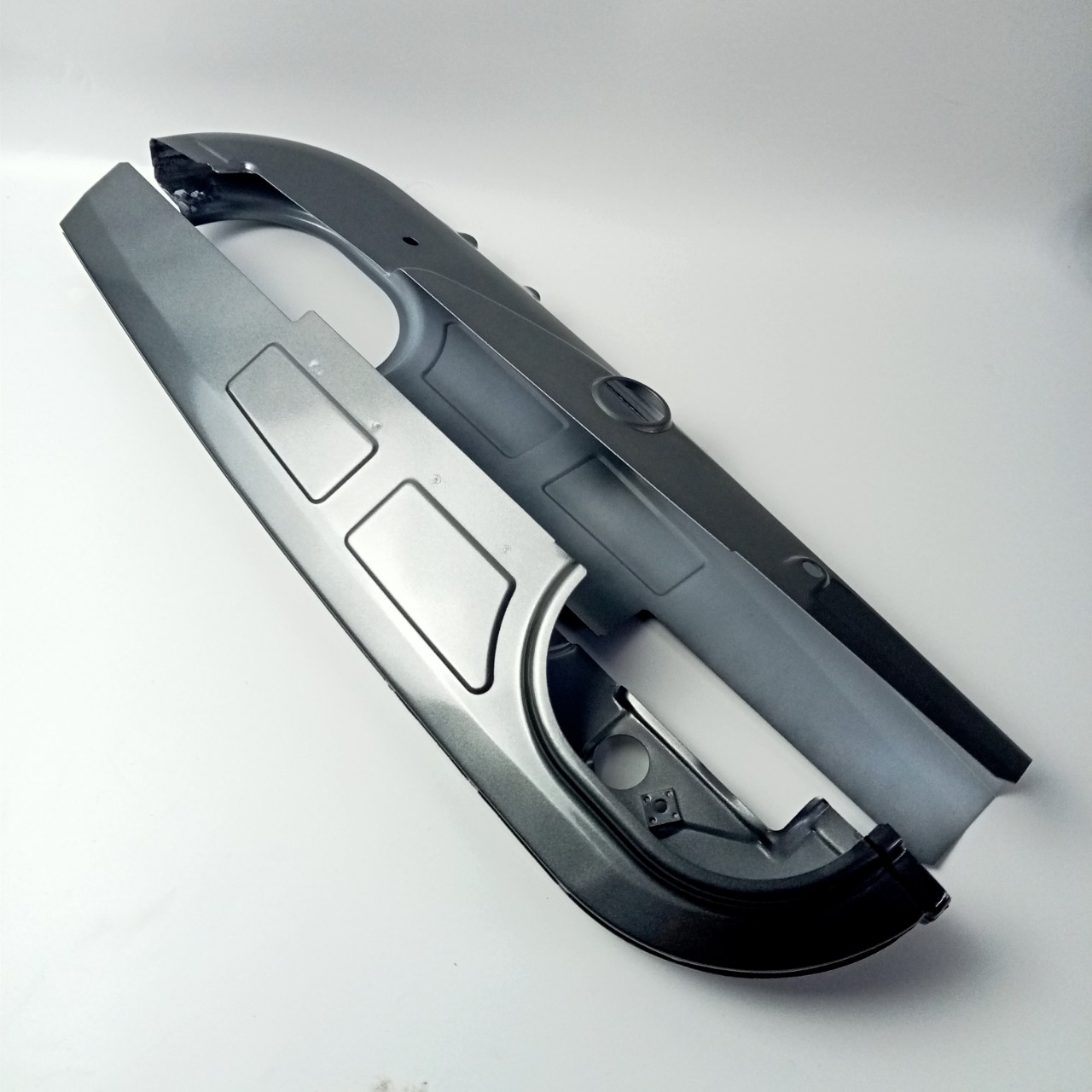 Hộp xích - Bọc sên dành cho xe Wave S100 - RSX100cc Màu Ghi xám