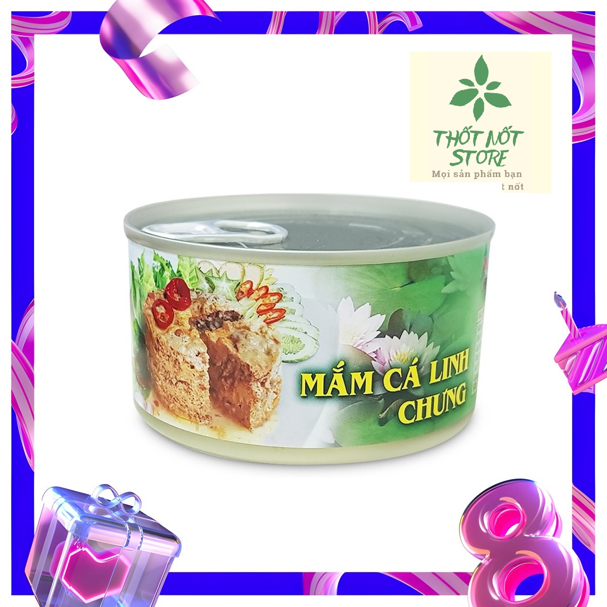 [ĐẶC SẢN AN GIANG] Mắm cá linh chưng thịt & trứng hương vị quê nhà hiệu Antesco- Hạn sử dụng 24 tháng (cam kết còn trên 18 tháng hạn dùng khi đến tay khách)