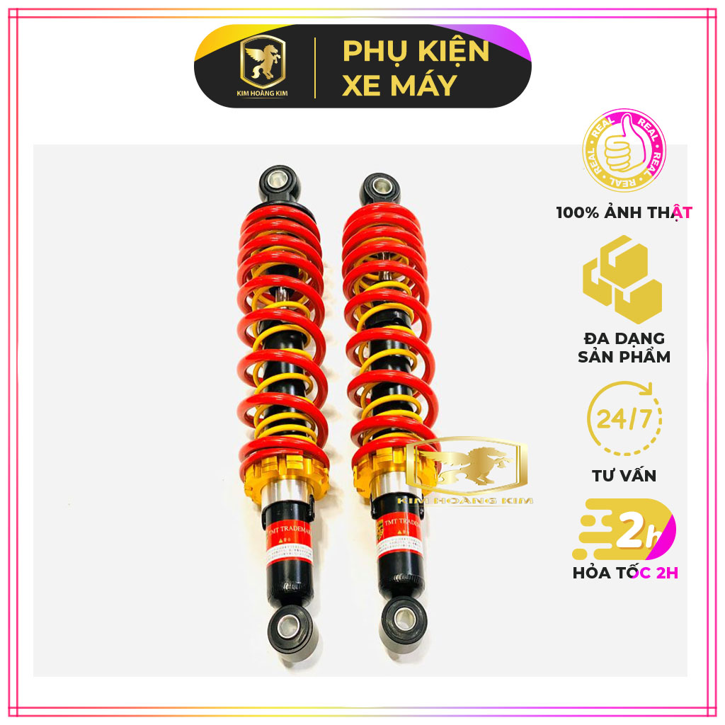 [ HCM ]  Phuộc 2 lò xo dành cho Wave,Dream (màu Cam) , Uy Tín, Chất Lượng, Mua Ngay