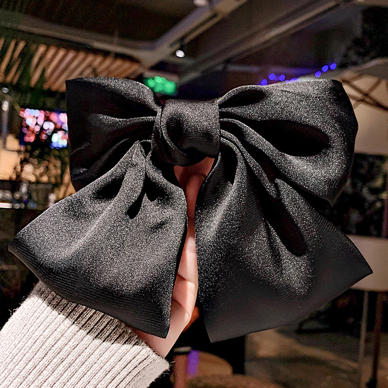 [HCM]Kẹp Tóc Nữ Nơ Bản To Thời Trang Hàn Quốc KTG-34.