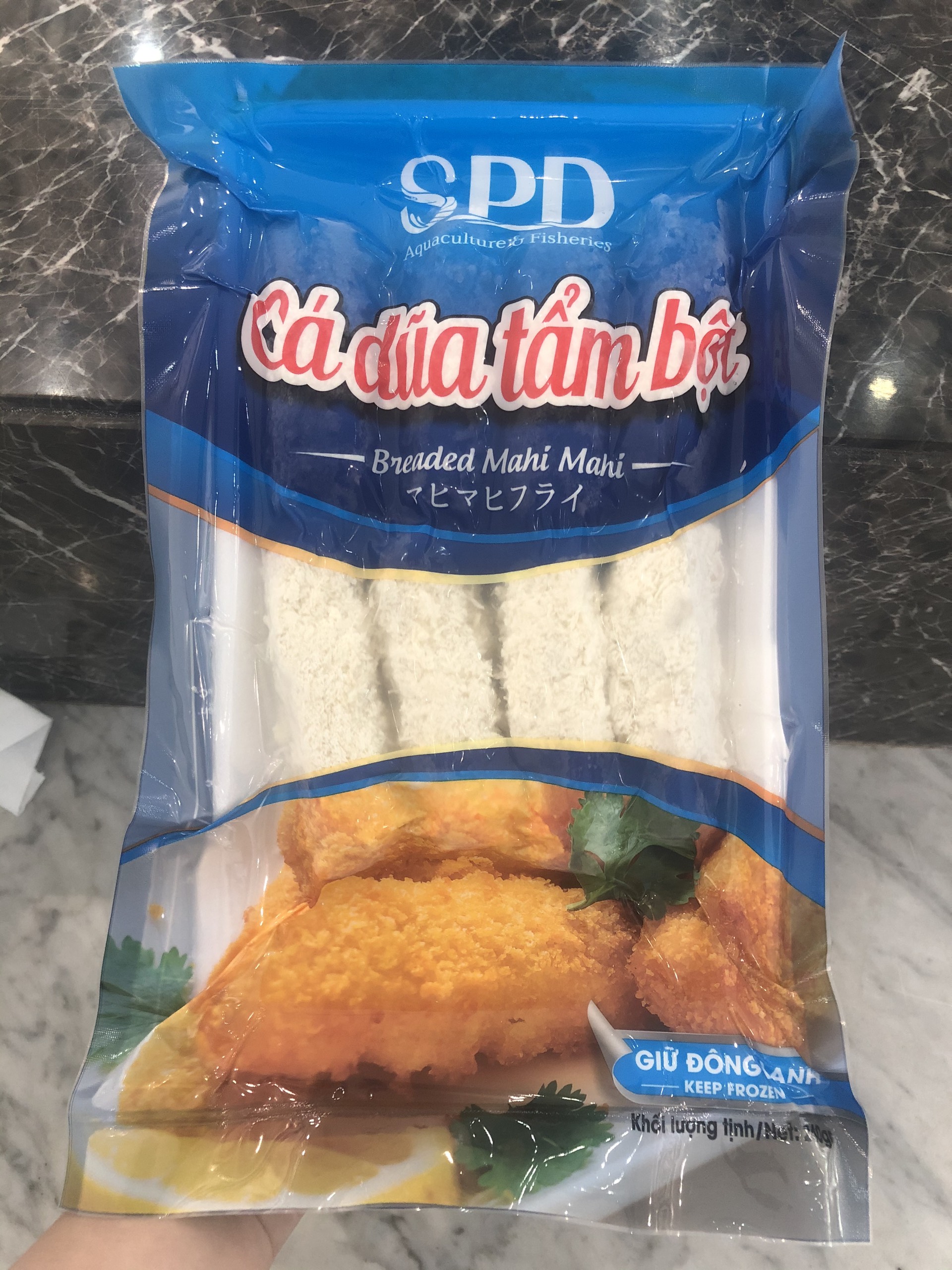 Cá dũa tẩm bột - 240g.