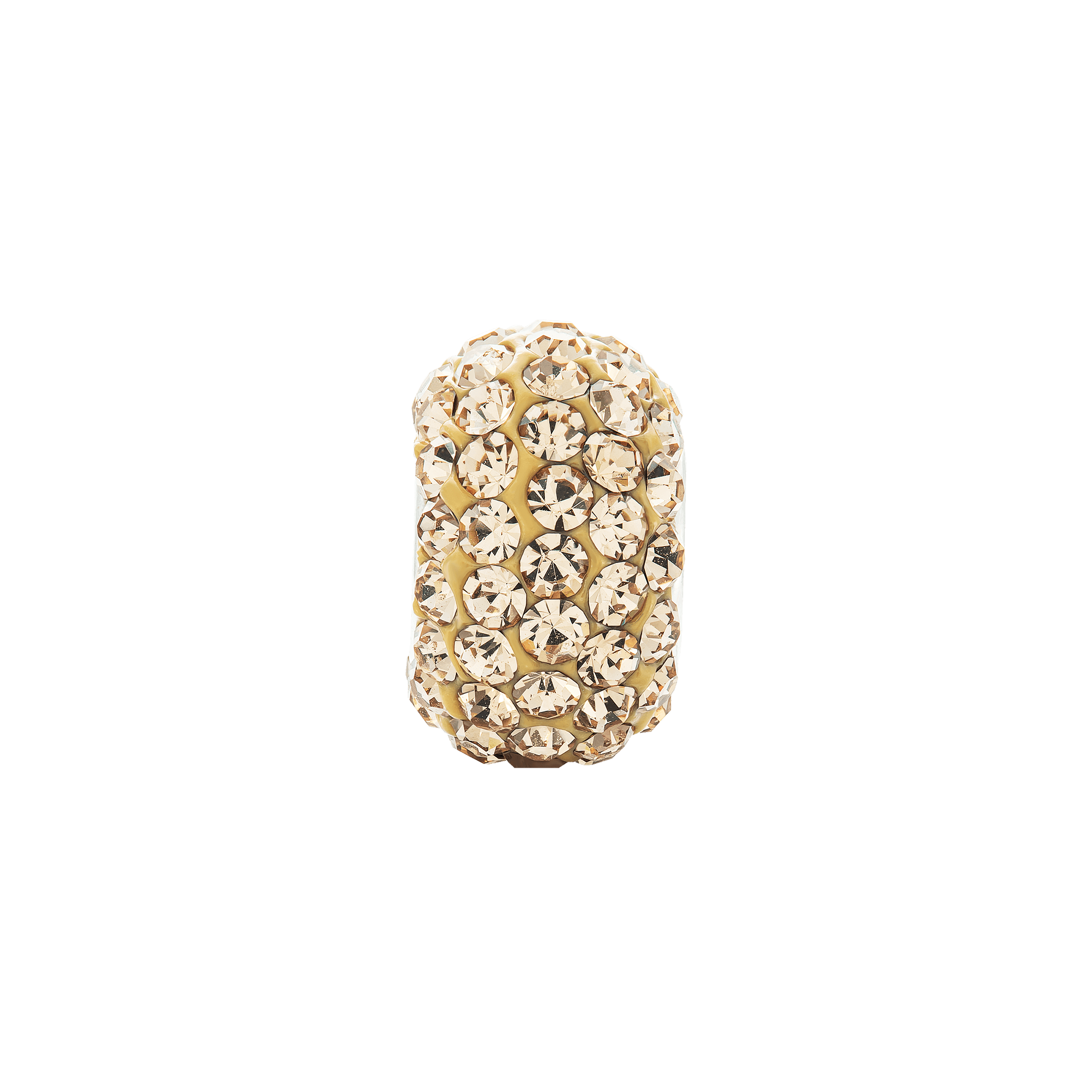Hạt charm xỏ diy pnjsilver hình dẹt tròn 1d1dk060015