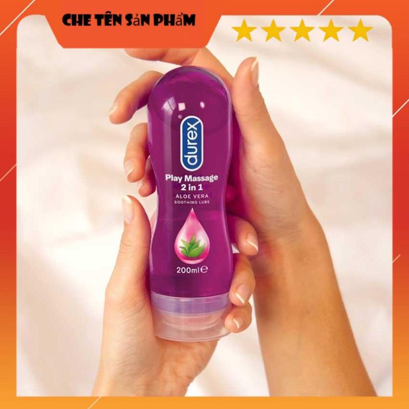 Hot Sale -  Gel bôi trơn Durex Play Massage 2 in 1,Tinh chất lô hội cao cấp nhập khẩu Thái Lan.