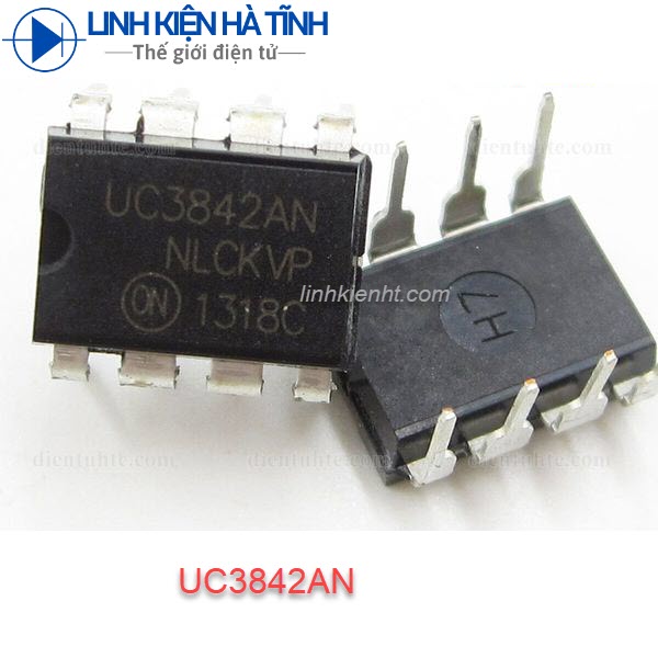 2 con ic dao động uc3842an uc3842 3842 ka3842 dip-8 mới chính hãng 100%