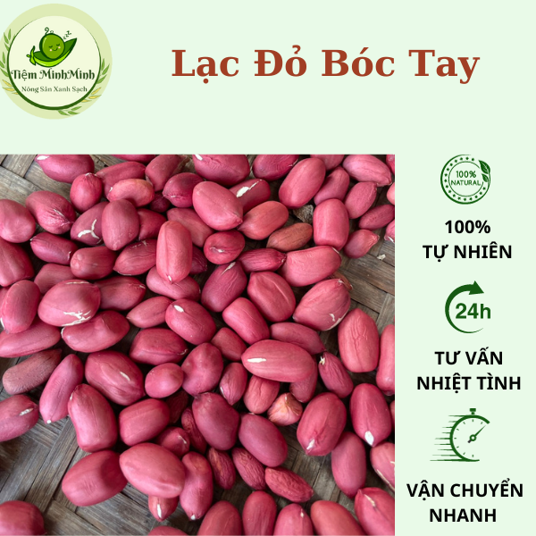 Lac đỏ hàng bóc tay, hàng mới hạt to đóng túi 500gr và 1kg