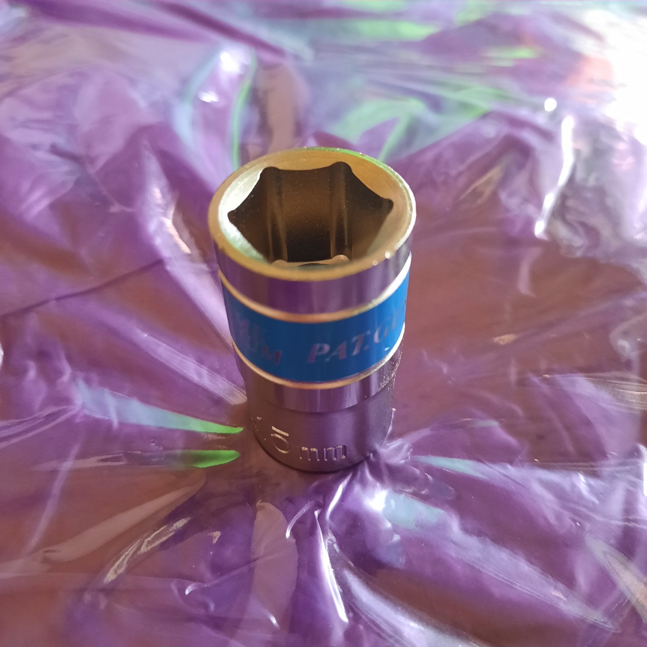 đầu khẩu vặn ốc số 15mm, khẩu lục giác ngắn 1/2 inch