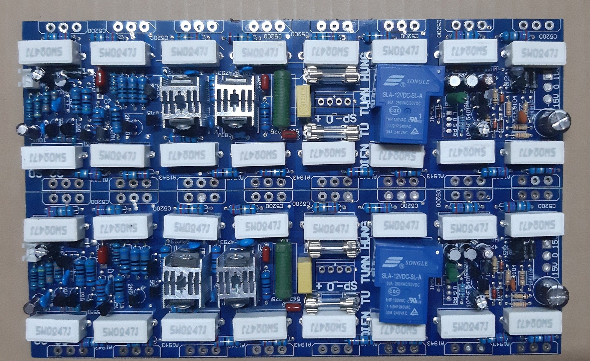Mạch công suất 32 sò 2u