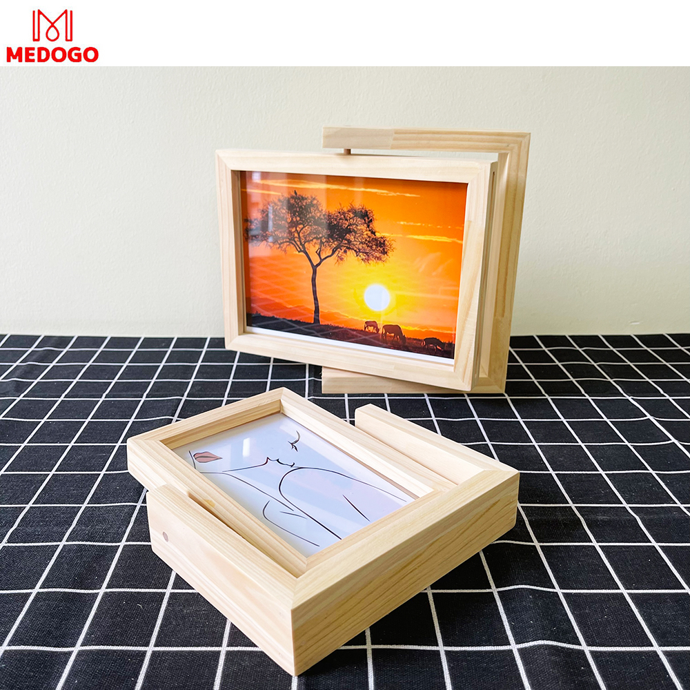 Khung ảnh xoay để bàn nhiều kích thước MEDOGO