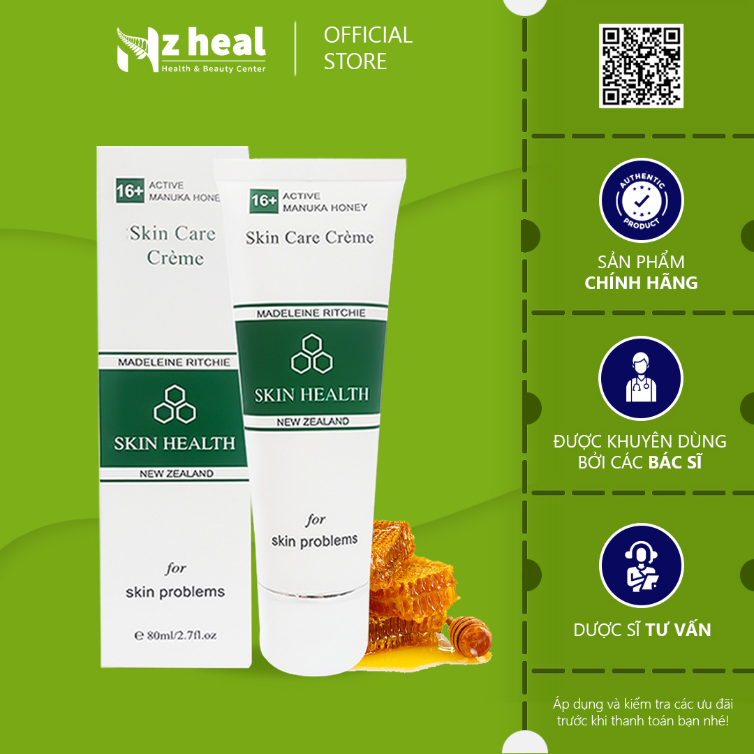 Kem mật ong Manuka Skin Health 16+ giảm mụn mờ thâm làm dịu da dị ứng