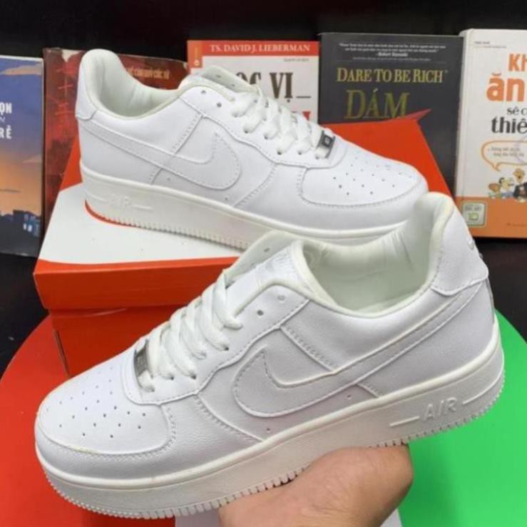 Giày thể thao sneaker af1 trắng full nam nữ