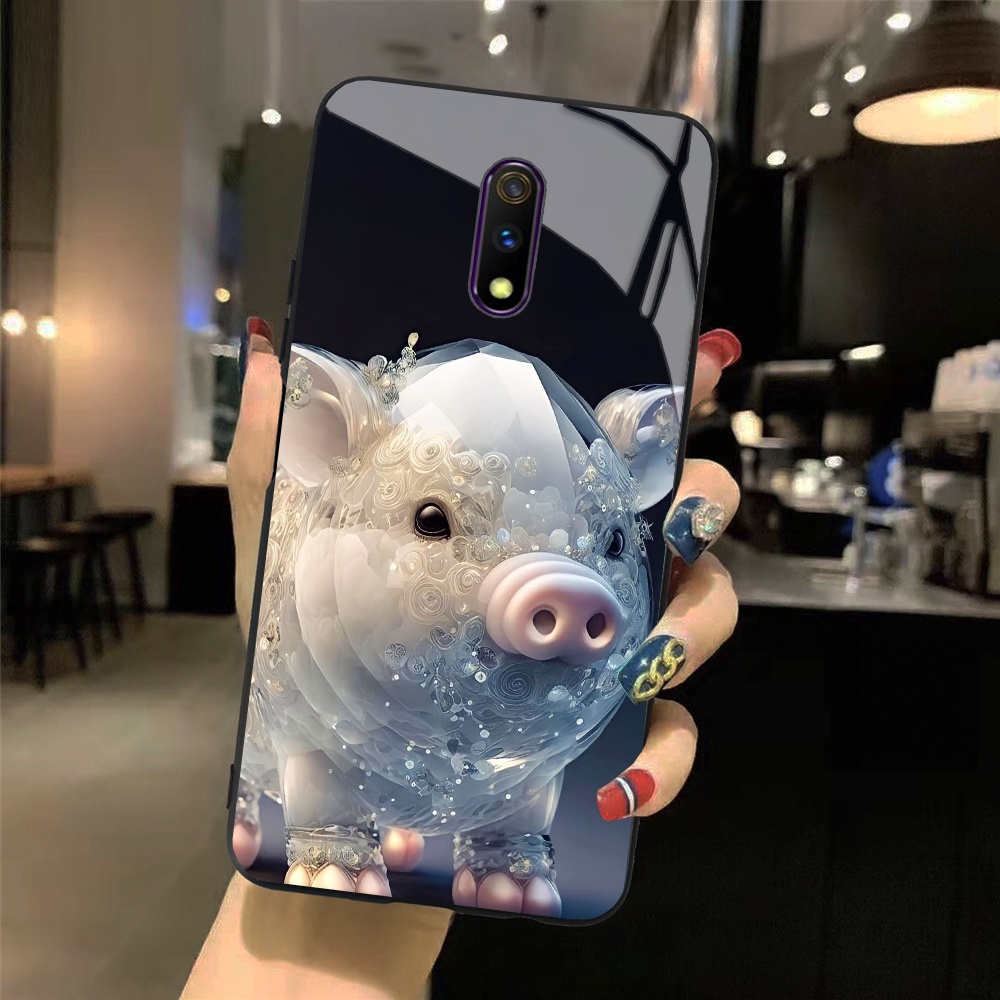 Ốp lưng Realme X, Oppo K3 Thiết kế bộ 12 con giáp siêu đẹp