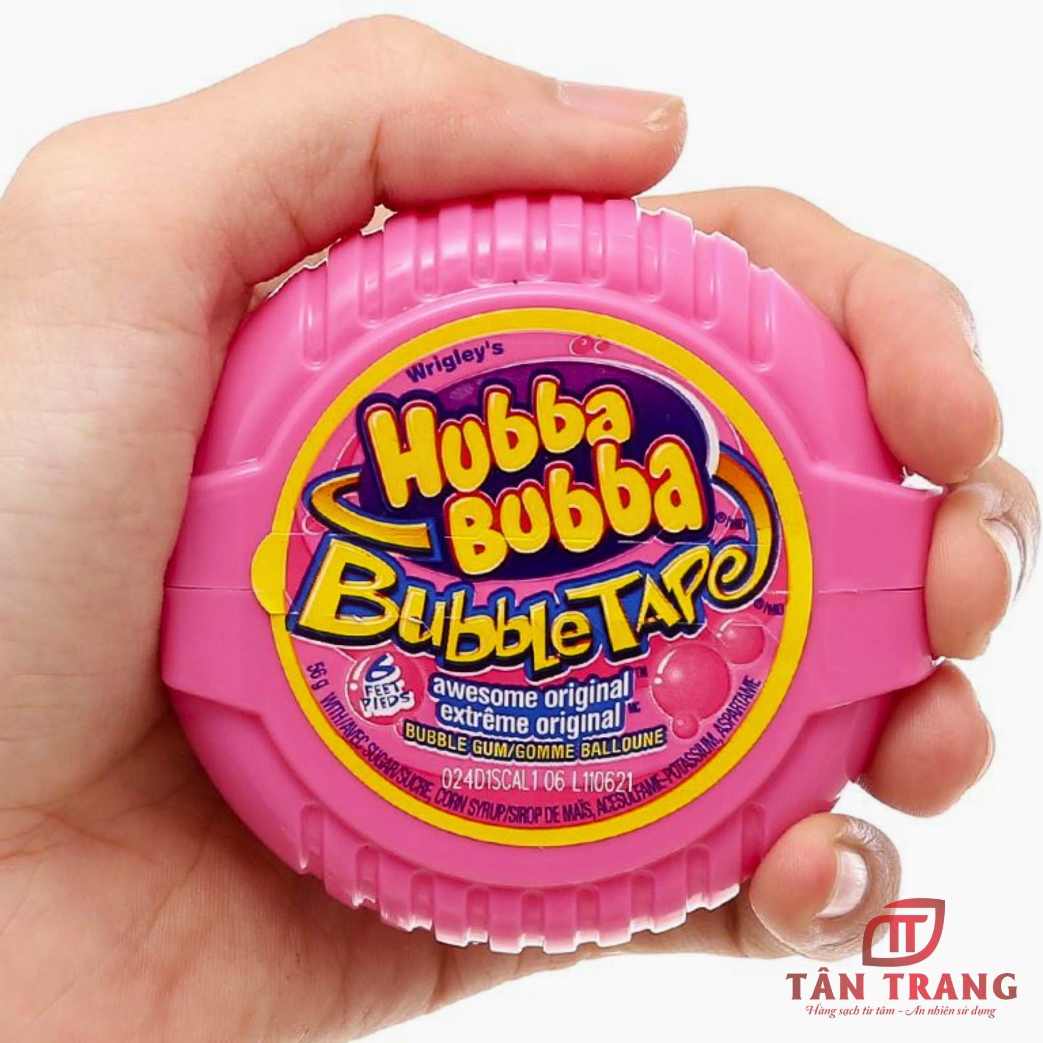 Kẹo sing-gum Hubba Bubba Mỹ Cuộn 56g