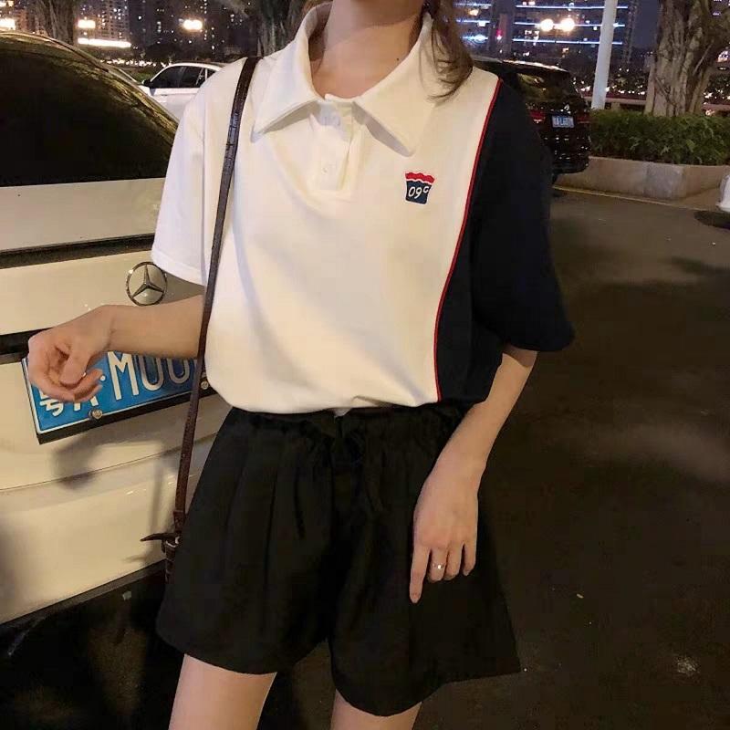 Áo thun nữ form rộng tay lỡ ptn fashion