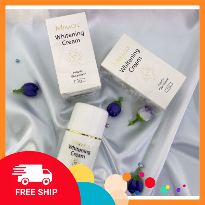Kem làm trắng da & giảm nám Miracle Whitening Cream