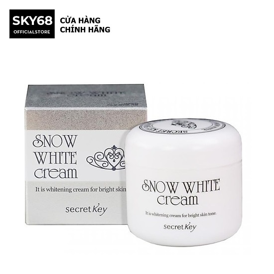  Kem dưỡng trắng da đa năng 4 trong 1 Secret Key Snow White Cream 50g 