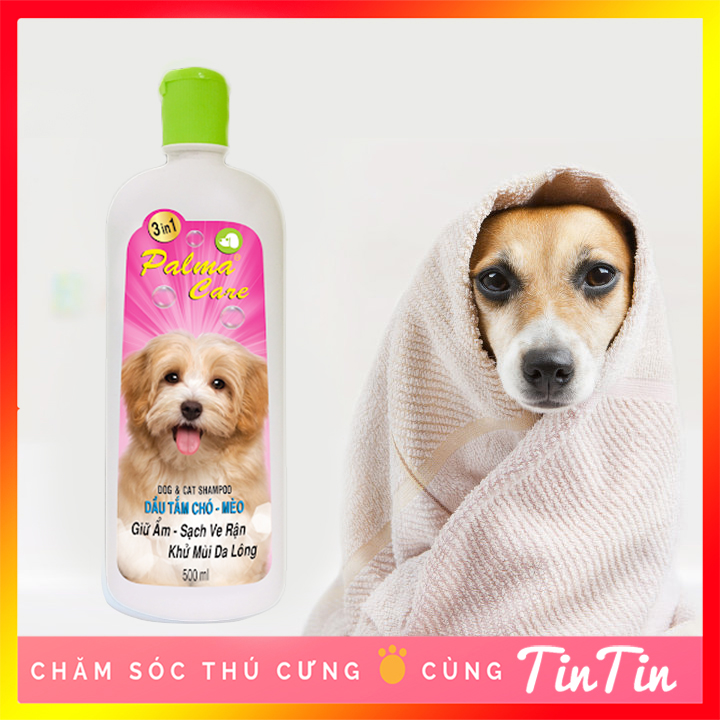 Sữa Tắm Cho Chó Mèo Palma Care 3 In 1 chai 300ml Giá Rẻ