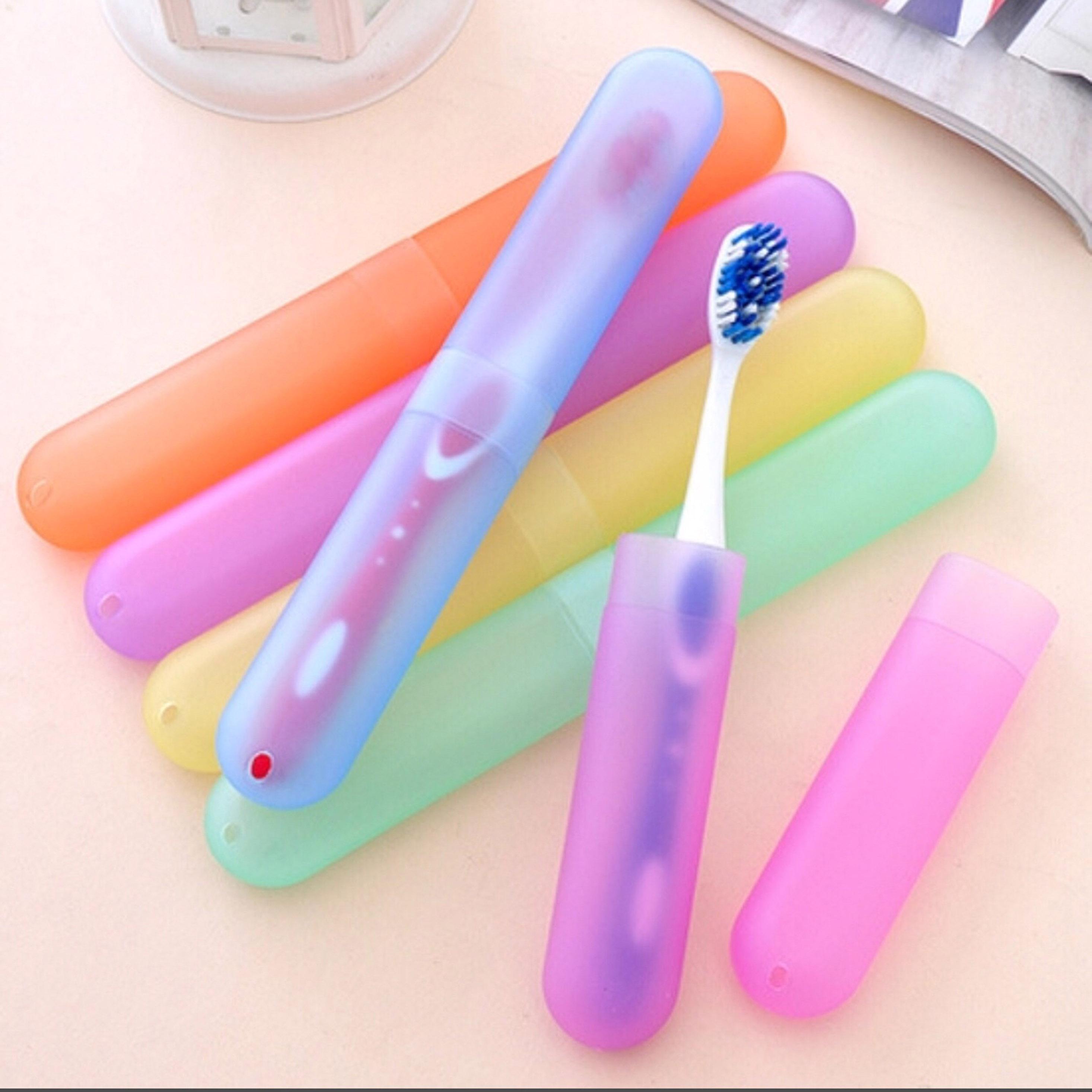 Hộp Đựng Bàn Chải Đánh Răng Đi Du Lịch Nhựa Trong Suốt B009