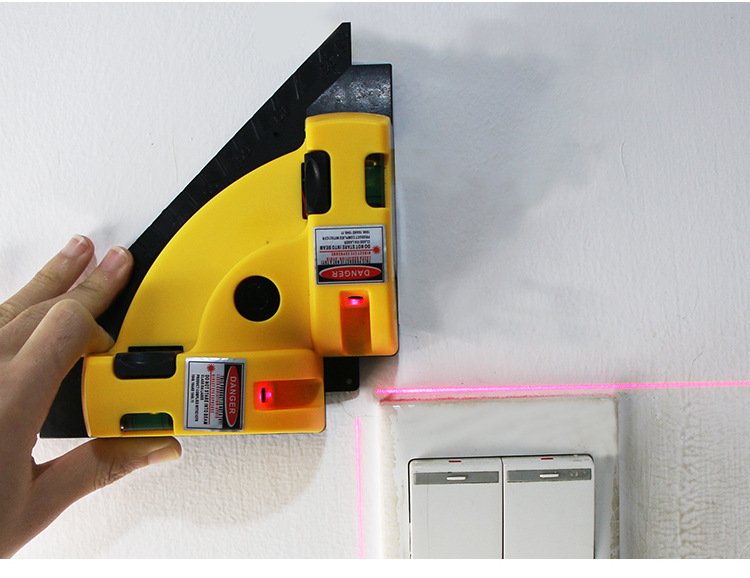 Máy đo góc Laser, Thước ke góc vuông bằng tia Laser 90 Độ