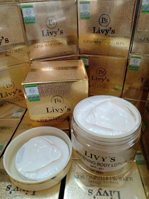 Kem body Livy's Thái Lan dưỡng trắng da cực hot