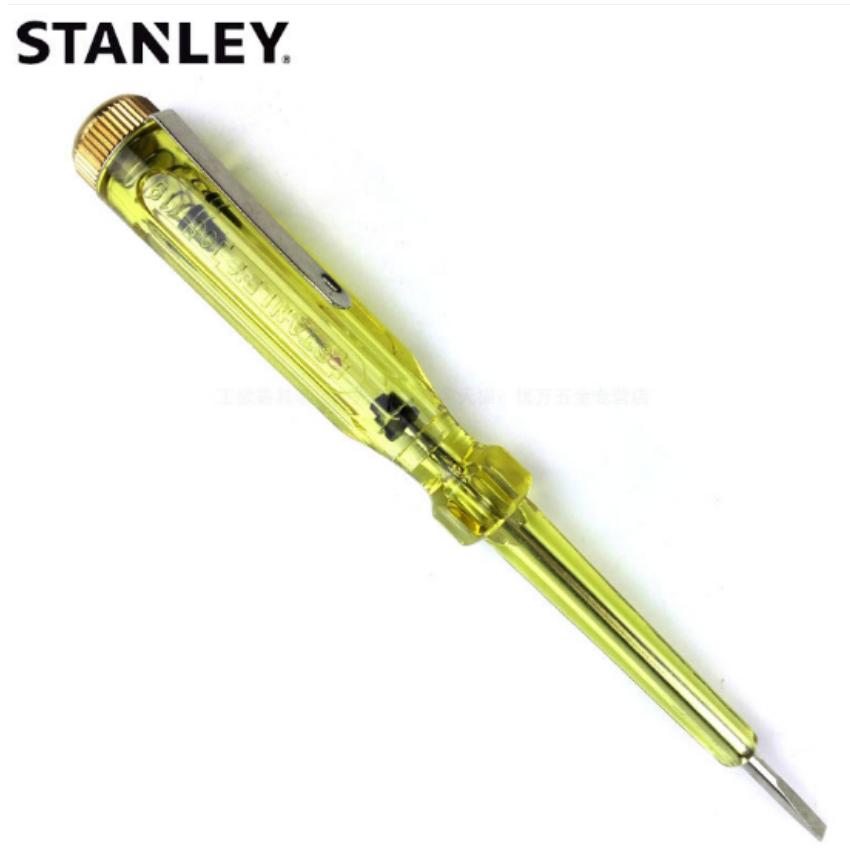 Bút thử điện stanley - dụng cụ đa năng - yellow -206372 -gia tot
