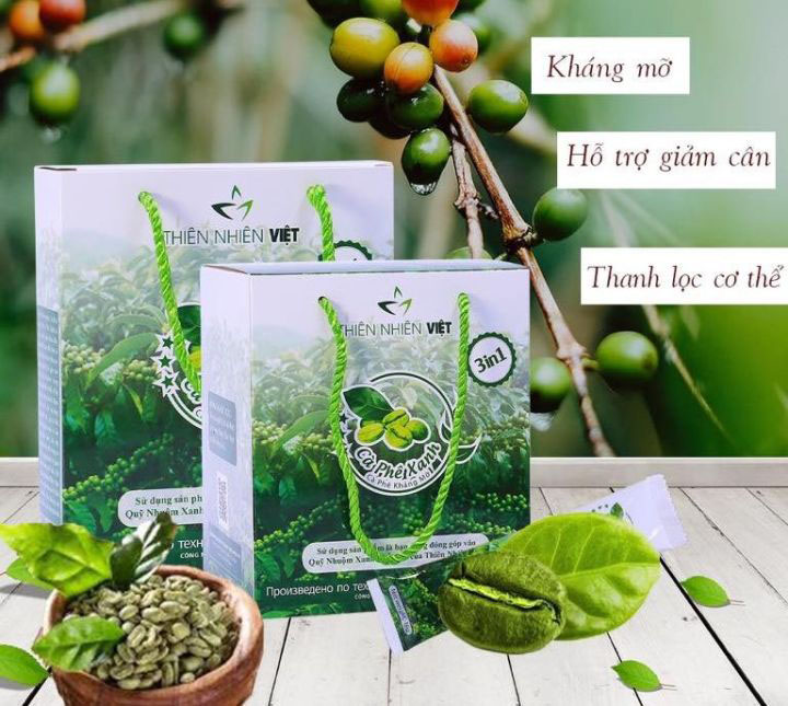 Cà phê xanh.cà phê giảm cân kháng mỡ
