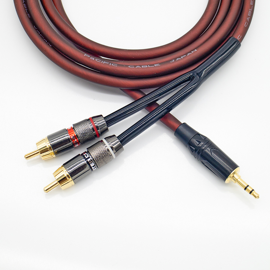 Dây Jack 3.5mm Sang 2 Đầu Jack RCA hoa sen dài 1m-2m-3m-5m-10m-15m-20m. giá 1 dây dây phát nhạc 3.5 ra 2 av.