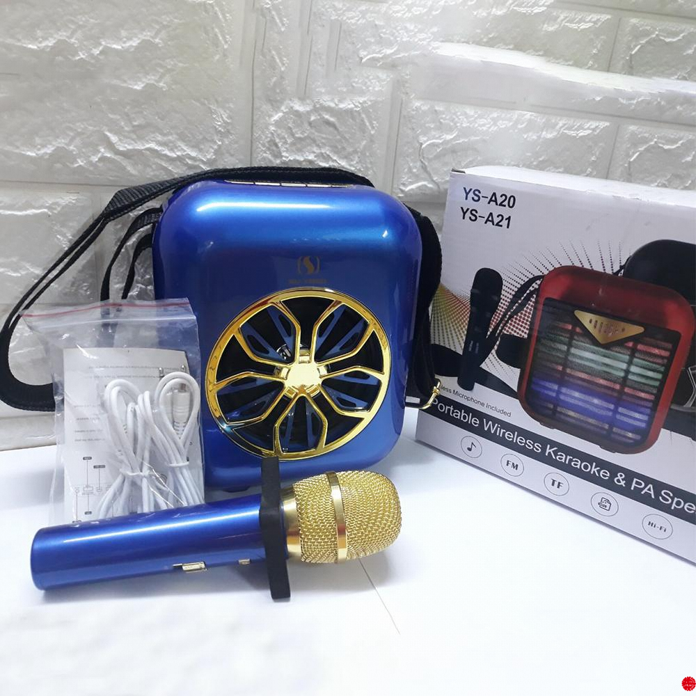 Loa di động bluetooth karaoke cao cấp YS-A20 + Tặng kèm micro