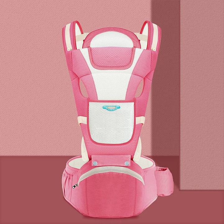 [CAM KẾT Y HÌNH] Đai địu em bé có đỡ cổ + bệ (ghế ngồi) hộp tì để đồ tiện dụng chống gù cho bé yêu, điệu trẻ em cao cấp 6 tư thế, dây đai mềm mại giúp cha mẹ đỡ đau mỏi vai, gáy hơn khi bồng con lâu