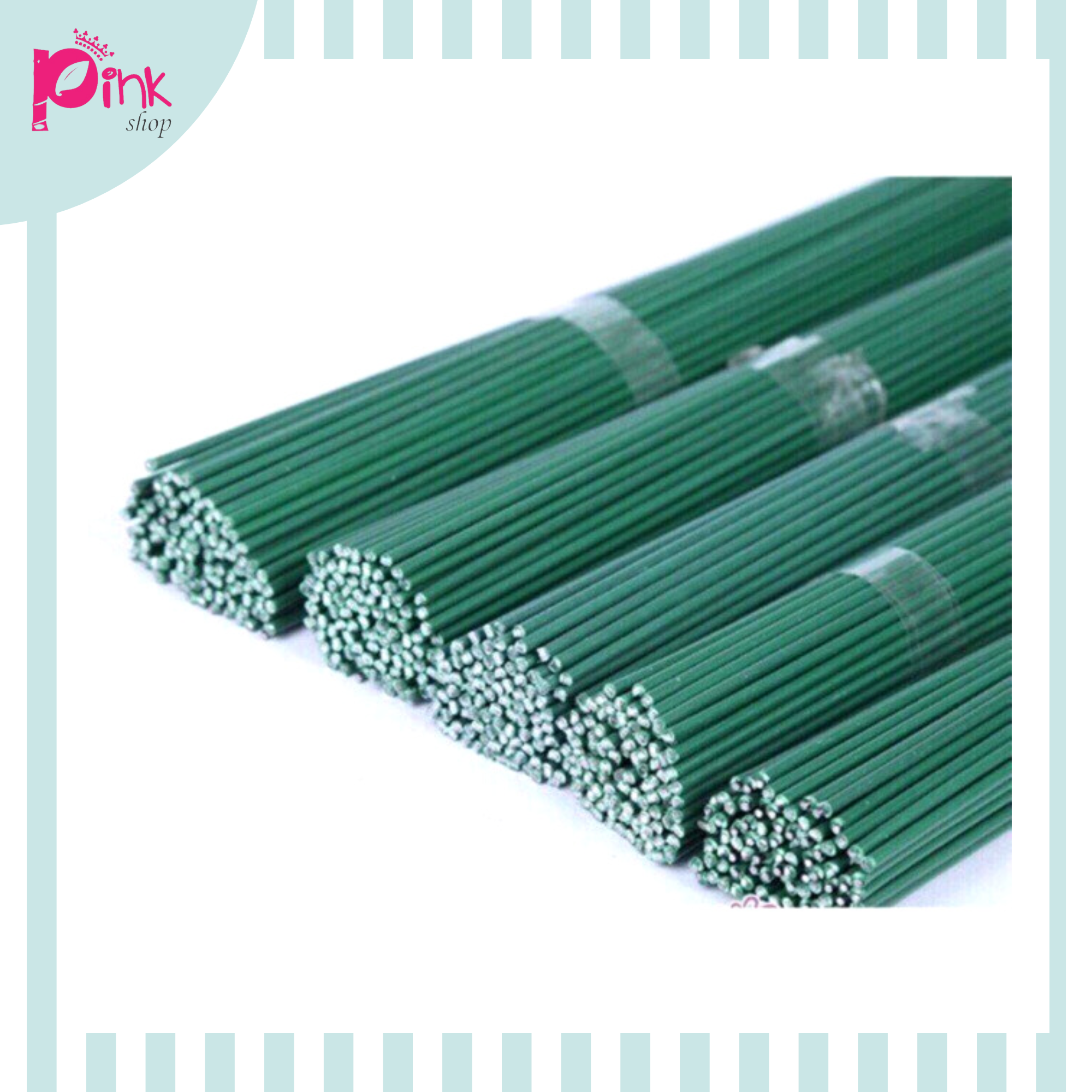 Cành kẽm que kẽm cắm hoa sáp hoa giấy 40cm 60cm - pk2002