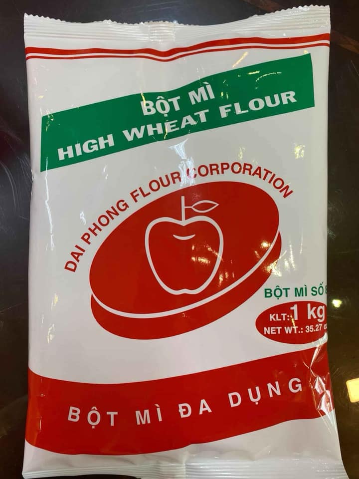 Bột mì đa dụng hiệu Táo đỏ 500gr - MIKKO HƯƠNG XƯA