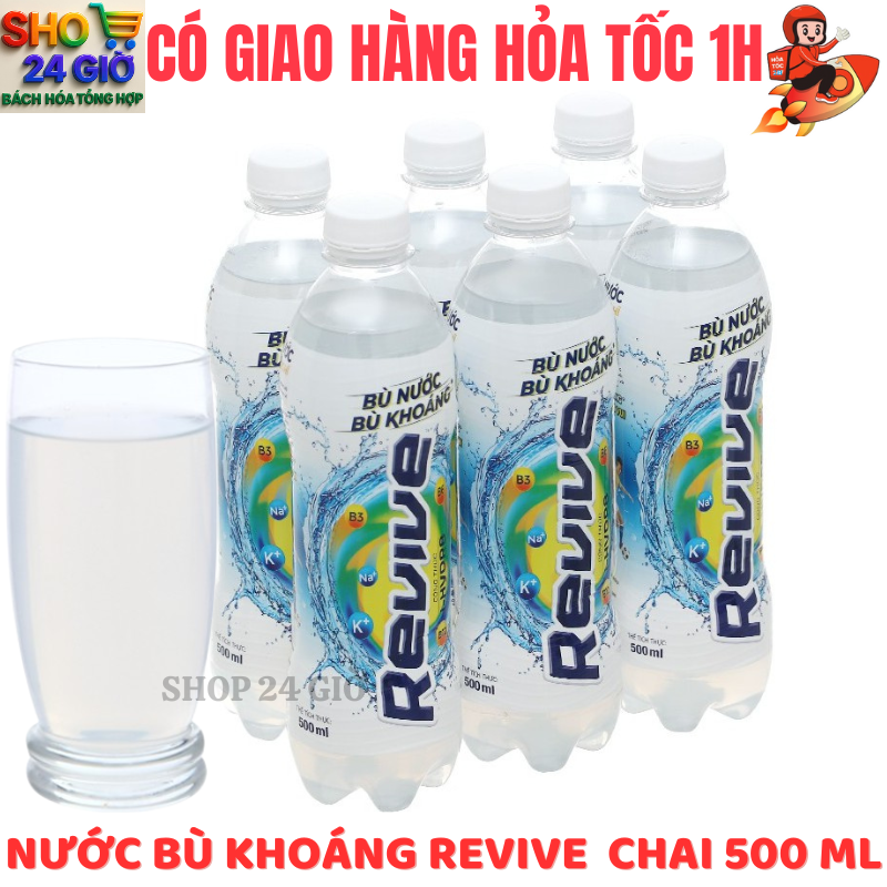 Nước Revive Bù Khoán 1 Lốc 6 Chai 500 ml