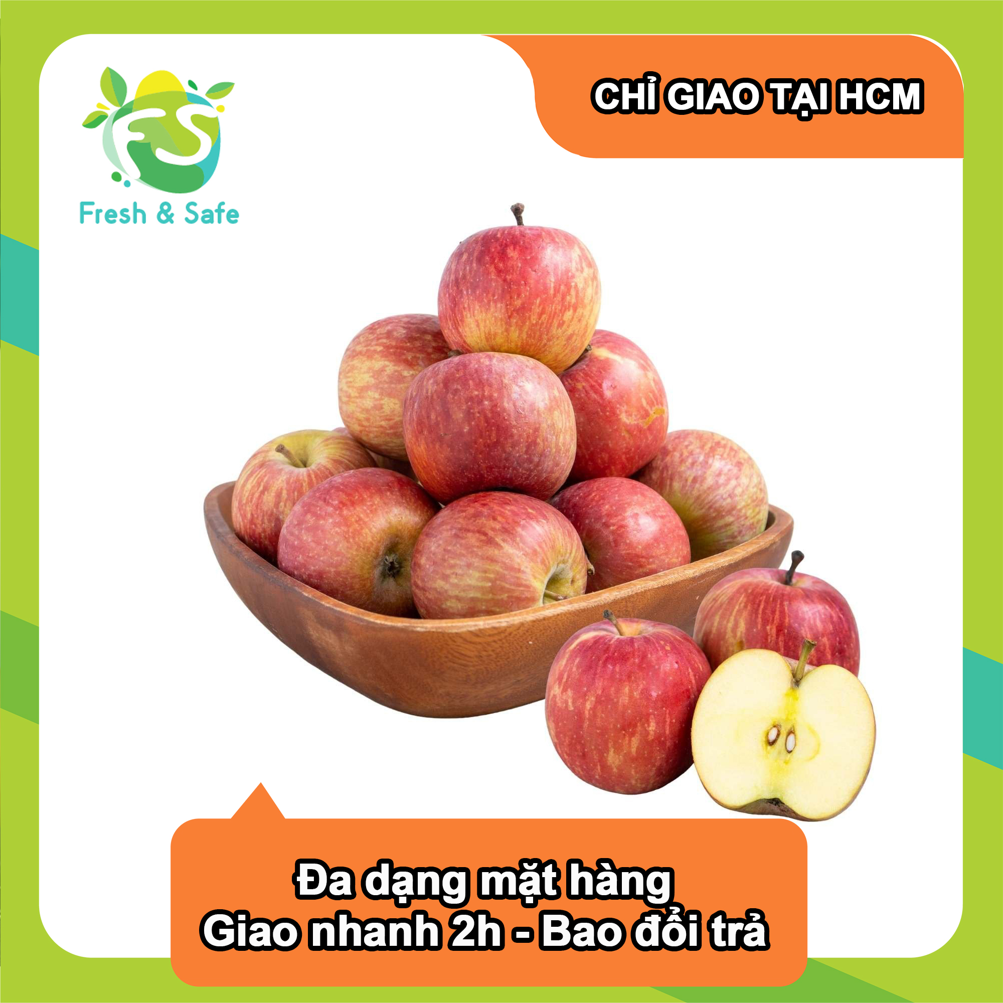 [Chỉ Giao HCM] Táo Fuji Nam Phi - Túi 1.5kg