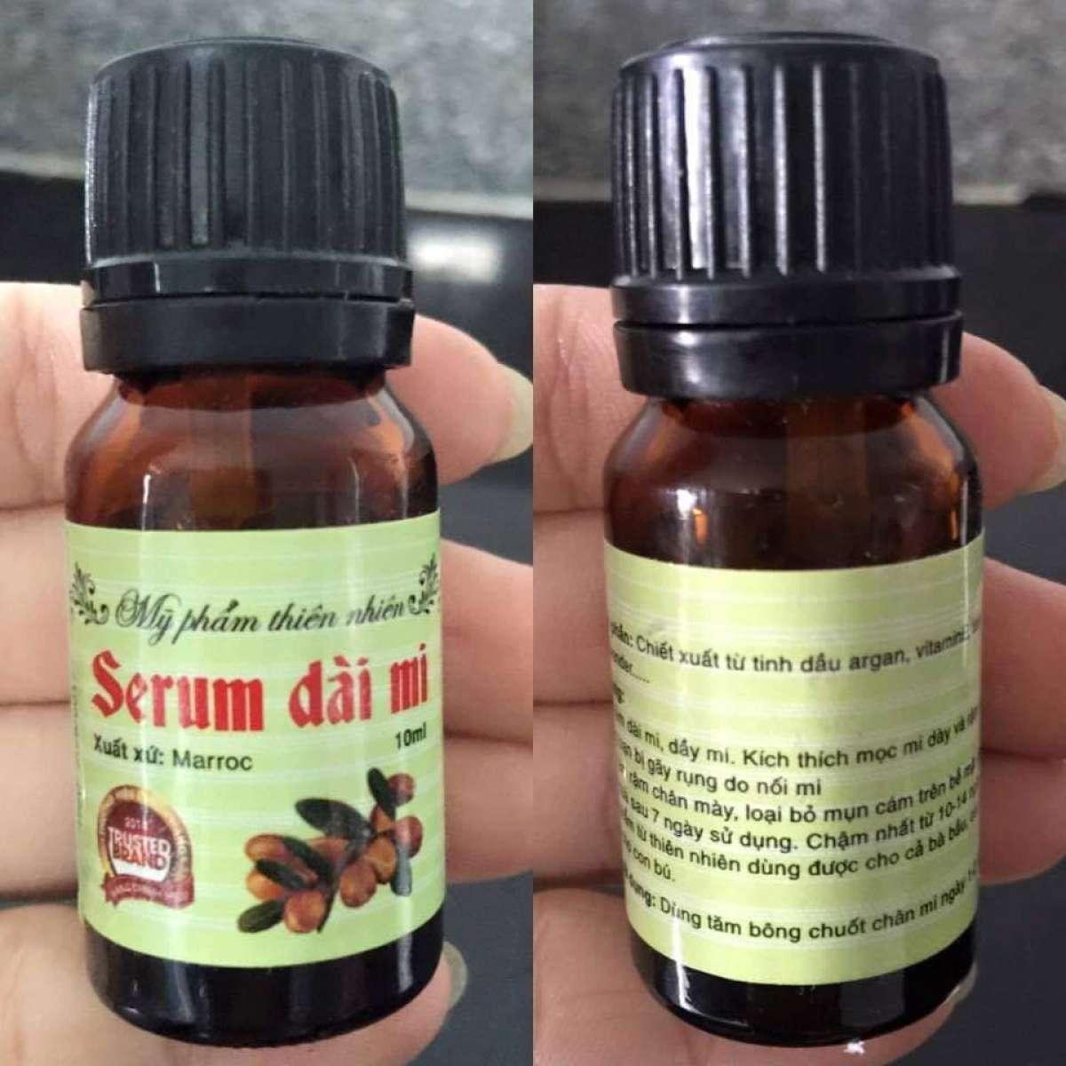 Serum dưỡng mi Maroc giúp dài mi hiệu quả