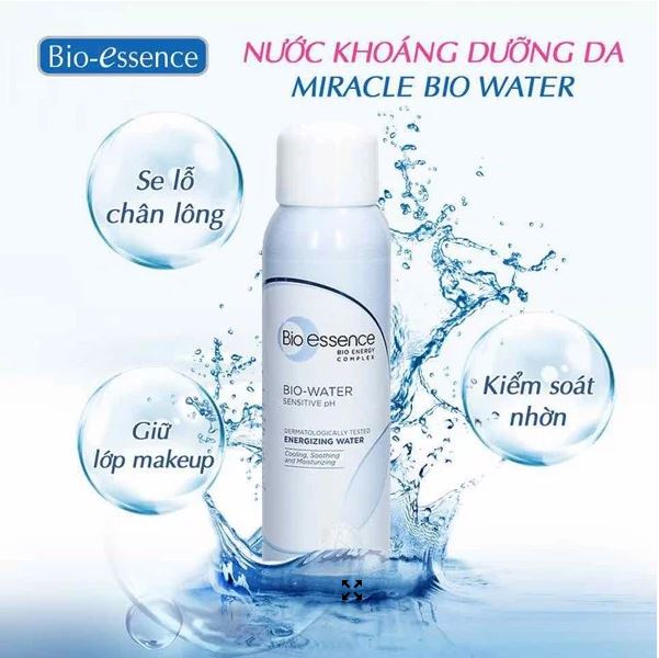 Xịt khoáng cho da nhạy cảm bio essence 100ml