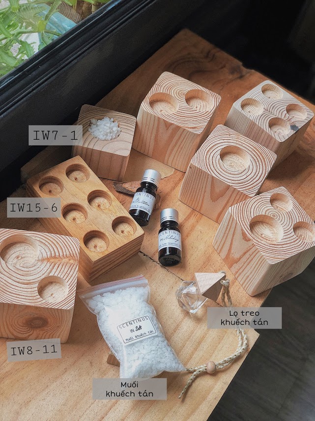 Muối khuếch tán tinh dầu