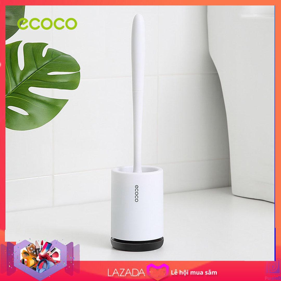 Chổi cọ rửa nhà vệ sinh ECOCO cao cấp, siêu sạch kiểu treo tường đa năng