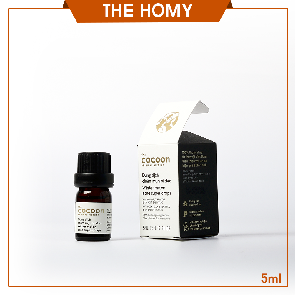 [ GIÚP ĐẨY NHÂN MỤN ] Dung dịch chấm mụn bí đao 5ml giảm mụn sưng viêm, loại bỏ mụn, ngăn ngừa mụn hình thành, giảm thâm