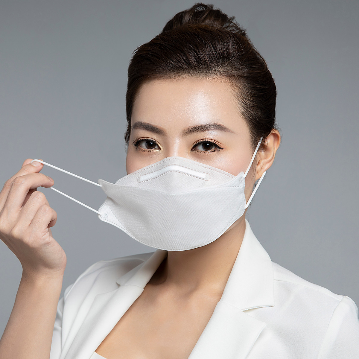 [Túi 10 Chiếc] Khẩu Trang 3D Hình Cá 4 Lớp Kháng Khuẩn KF94 I-mask
