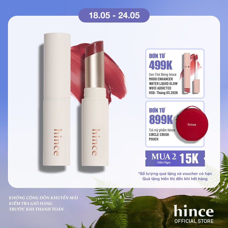 Son dưỡng có màu hince Mood Enhancer Lip Glow 5.5g