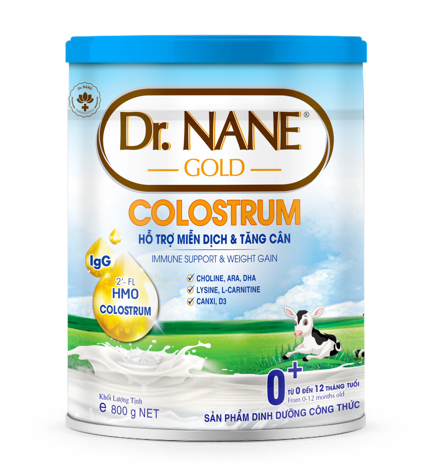 THỰC PHẨM BỔ SUNG Dr.NANE COLOSTRUM 0+ – HỖ TRỢ MIỄN DỊCH & TÂNG CÂN