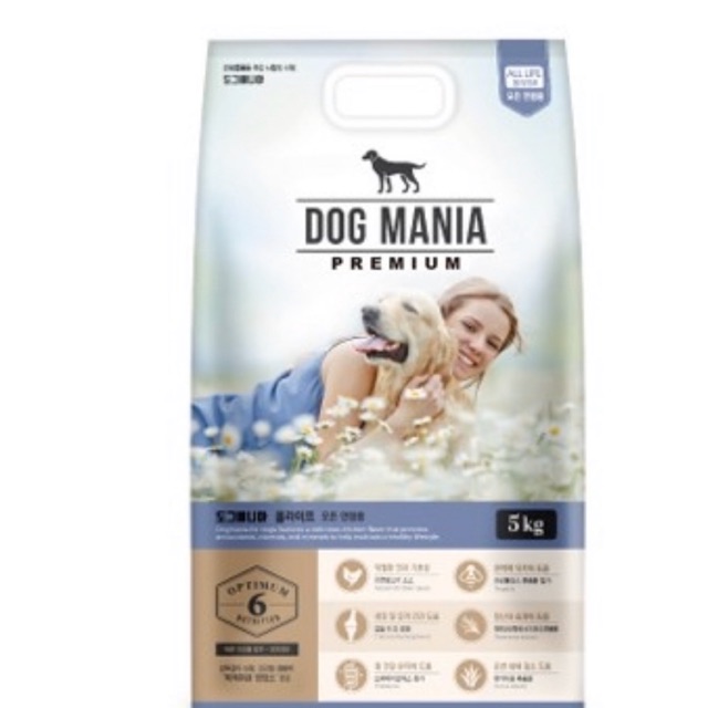 1kg thức ăn cao cấp cho chó Dog Mania/ Dog Classic Hàn Quốc
