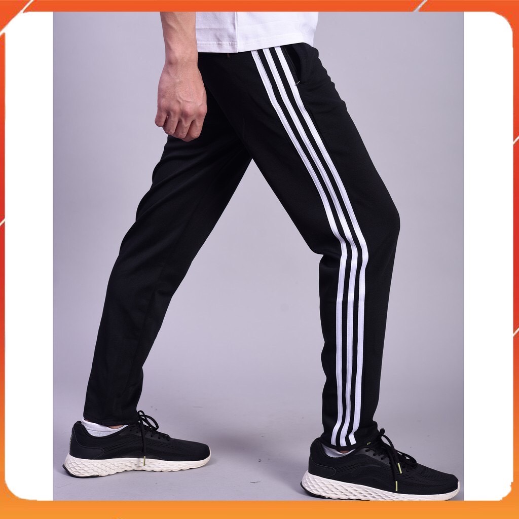 QUẦN 3 SỌC ỐNG SUÔNG  - PHONG CÁCH THỂ THAO THOẢI MÁI PHÙ HỢP CẢ NAM VÀ NỮ TỪ 40-80KG