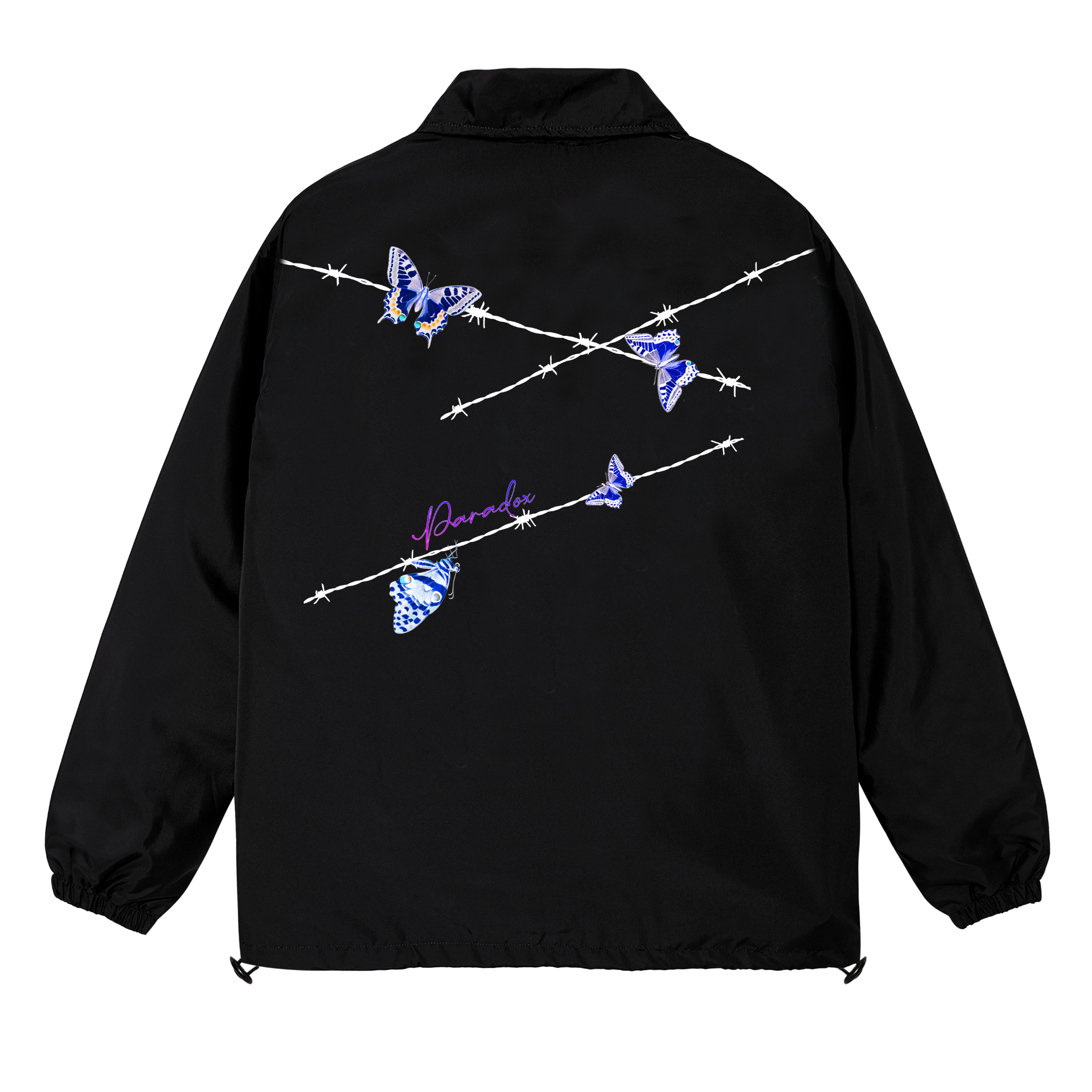 Paradox áo khoác dù kill this love over-printed jacket