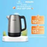 [QUÀ TẶNG HẤP DẪN - SLCH] Bình Đun Siêu Tốc Philips HD9350/90 - Hàng Phân Phối Chính Hãng