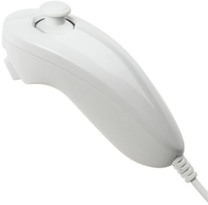 Tay cầm nintendo wii num chuck chính hãng mầu trắng sản phẩm chỉ dùng cho nintendo wii Nunchuck original